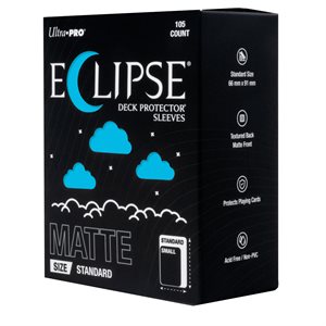 Sleeves: Eclipse: Matte: Deck Protector: Standard Size: Sky Blue (105) (EN)