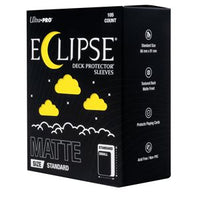 Sleeves: Eclipse: Matte: Deck Protector: Standard Size: Lemon Yellow (105) (EN)
