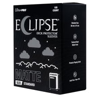Sleeves: Eclipse: Matte: Deck Protector: Standard Size: Smoke Grey (105) (EN)