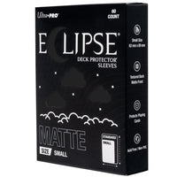 Sleeves: ECLIPSE: Matte: Deck Protector: Small Size: Jet Black (60) (EN) ^ Q3 2026 (Special Order)