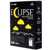 Sleeves: ECLIPSE: Matte: Deck Protector: Small Size: Lemon Yellow (60) (EN) ^ Q3 2026 (Special Order)