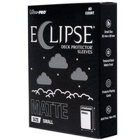 Sleeves: ECLIPSE: Matte: Deck Protector: Small Size: Smoke Grey (60) (EN) ^ Q3 2026 (Special Order)