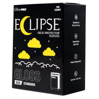 Sleeves: Eclipse: Gloss: Deck Protector: Standard Size: Lemon Yellow (105) (EN) (Special Order)