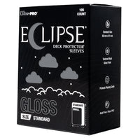 Sleeves: Eclipse: Gloss: Deck Protector: Standard Size: Smoke Grey (105) (EN) ^ Q3 2026 (Special Order)
