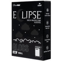 Sleeves: ECLIPSE: Gloss: Deck Protector: Small Size: Jet Black (60) (EN) ^ Q3 2026 (Special Order)