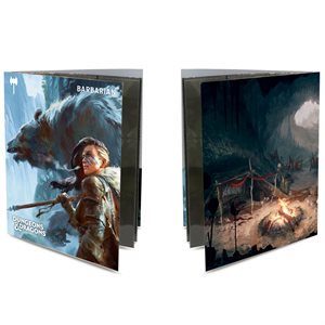 Binder: Class Folio w / Stickers: Dungeons & Dragons: Barbarian (EN)