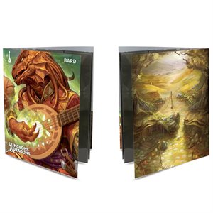 Binder: Class Folio w / Stickers: Dungeons & Dragons: Bard (EN)