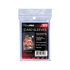 Sleeves: Soft Trading Card: Penny Sleeves: Standard Size: Clear (100) (EN)
