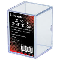 Card Storage: 2 Piece Clear Card Box (EN) (Special Order)