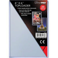 Sleeves: Toploader: 4" x 6" Size: Clear (25) (EN)