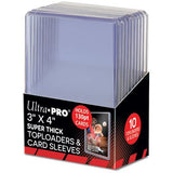 Sleeves: Super Thick Toploader: 130PT: Standard Size: Clear (10) (EN) (Special Order)