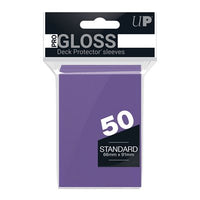 Sleeves: PRO-Gloss: Deck Protector: Standard Size: Purple (50) (EN) (Special Order)