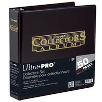 Binder: 2” Collectors Album: 9-pkt: Black & Gold Foil (ML)