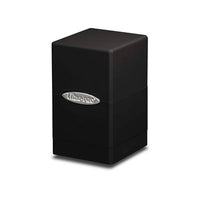 Deck Box: Classic Satin Tower: Jet Black (100ct) (EN) (Special Order)