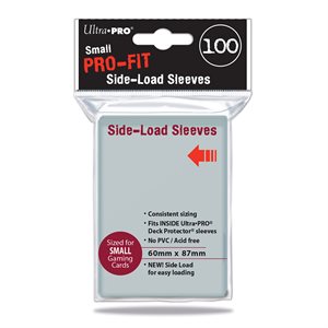 Sleeves: PRO-Fit Inner Sleeves: Sideloader: Japanese Size: Clear (100) (EN)