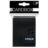 Deck Box: PRO 15+ Pack Box: Black (15 ct) (3 Pack) (EN)