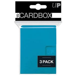 Deck Box: PRO 15+ Pack Box: Light Blue (15 ct) (3 Pack) (EN)