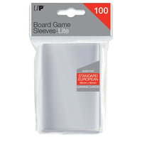 Sleeves: Standard European Lite Board Game: 59mm x 92mm Size: Clear (100) (EN) (Special Order)
