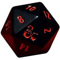 Dice: 2x D20: Dungeons & Dragons: Heavy Metal Black and Red D20 Dice Set (EN) (Special Order)