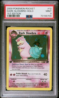 DARK SLOWBRO-HOLO #12 1st Edition PSA 9 Cert #73198709
