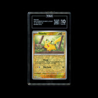 PIKACHU #025/165 Cosmos TAG 10 Cert #V6494993