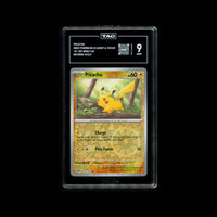 PIKACHU #025/165 Cosmos TAG 9 Cert #V6714654