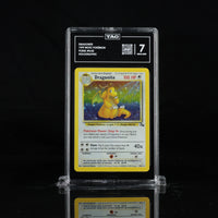 DRAGONITE HOLO FOSSIL #4/62 TAG 7 Cert #V8266336