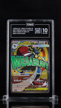 MEGA LUCARIO EX MEGA JAPANESE #228/193 TAG 10 #W7483613