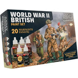 The Army Painter: Warpaints Fanatic: Historical: WWII British (EN) (Special Order)