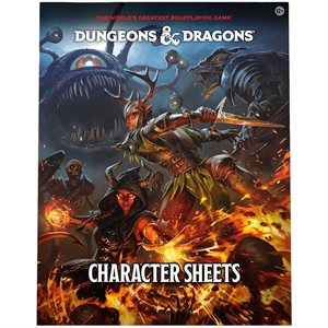 Dungeons & Dragons: Character Sheets (2024) (EN)