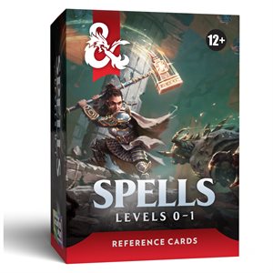 Dungeons & Dragons: Reference Cards: Spells - Levels 0-1 (EN)