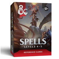 Dungeons & Dragons: Reference Cards: Spells - Levels 4-5 (EN)