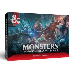 Dungeons & Dragons: Reference Cards: Monsters - Fearsome and Ferocious (EN)