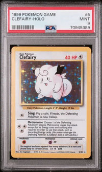 CLEFAIRY #5 PSA 9 Cert #70945389