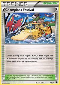 Champions Festival (2016 Quarter Finalist) (XY176) - XY Promos