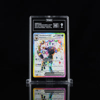 UMBREON EX #176 TAG 9 Cert #Z1081018