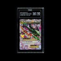 MEGA RAYQUAZA EX #76/108 TAG 10 Cert #Z2969599