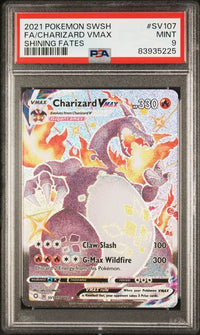 CHARIZARD VMAX #SV107 PSA 9 Cert #83935225