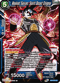 Masked Saiyan, Spirit Boost Enigma (Starter Deck - Darkness Reborn) (SD16-04) [Cross Spirits] - POKÉ JEUX
