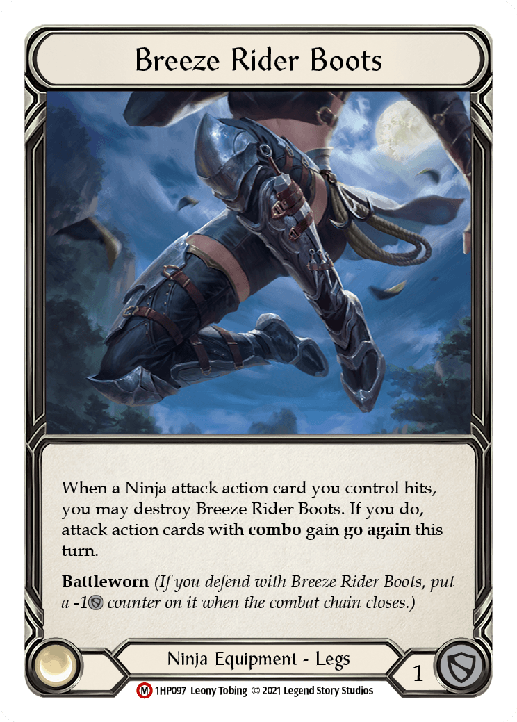 Breeze Rider Boots [1HP097] (History Pack 1) - POKÉ JEUX