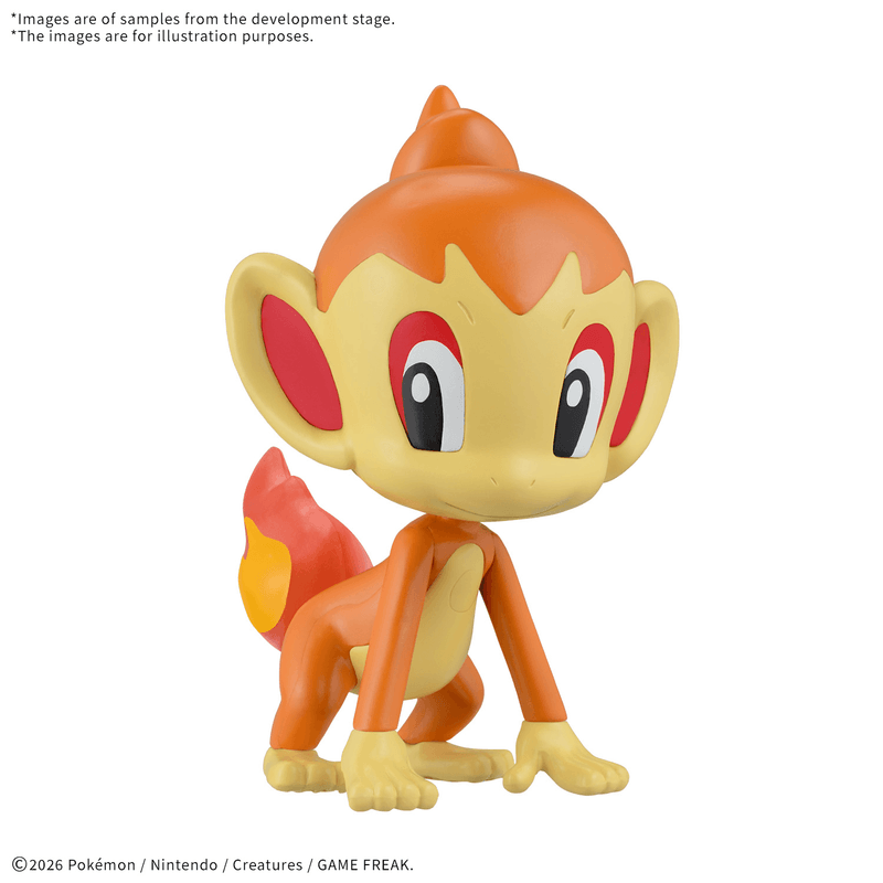 Pokémon Model Kit QUICK!! 29 CHIMCHAR (Pre-Order)