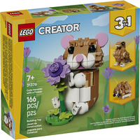 LEGO 31376 - CREATOR - Hamster / Bird / Hedgehog - 166pcs - S26