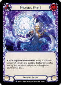 Prismatic Shield (Yellow) [U-MON093-RF] (Monarch Unlimited) Unlimited Rainbow Foil - POKÉ JEUX