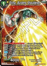 Pirina, Burdens Shouldered (BT17-104) [Ultimate Squad]
