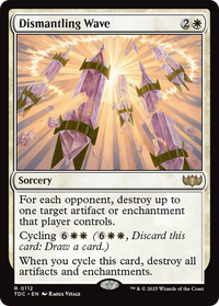 Dismantling Wave (TDC-112) - Commander: Tarkir: Dragonstorm