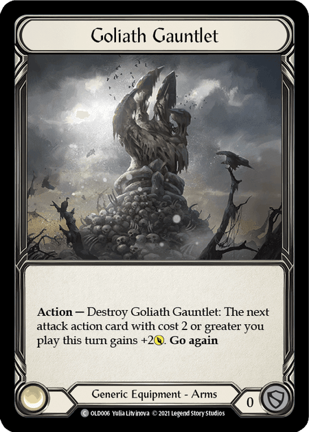Goliath Gauntlet [OLD006] (Tales of Aria Oldhim Blitz Deck) 1st Edition Normal - POKÉ JEUX