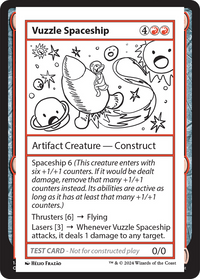 Vuzzle Spaceship [Mystery Booster 2 Playtest Cards]