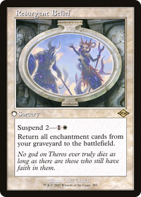 Resurgent Belief (MH2-385) - Modern Horizons 2 Etched Foil