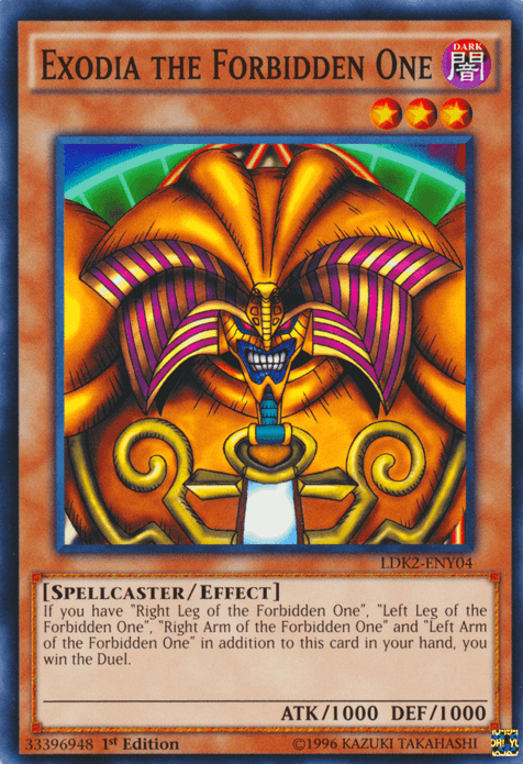Exodia the Forbidden One [LDK2-ENY04] Common - POKÉ JEUX