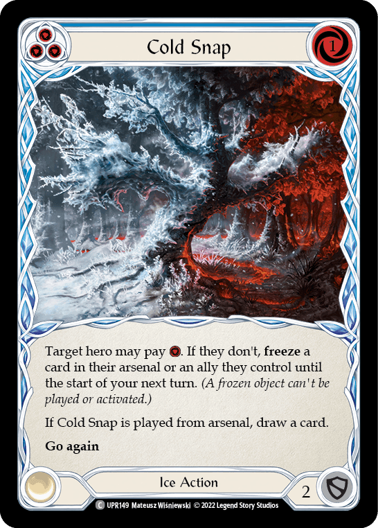 Cold Snap (Blue) [UPR149] (Uprising) Rainbow Foil - POKÉ JEUX